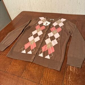 Croft & Barrow Cardigan Sweater Women's Medium NWT